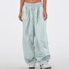 Women's High Waisted Drooping Sensation Quick Drying Wide Leg Solid Color Casual Pants