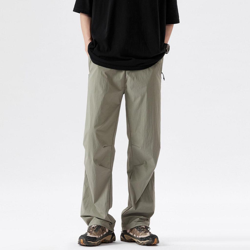 Men's Ultra-Thin Outdoor Wide-Leg Hiking Pants