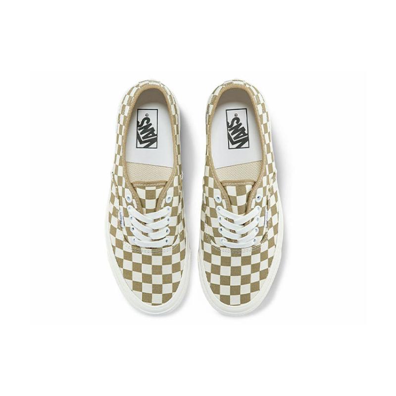 Vans Style 44 Low Tops Casual Skateboarding Shoes Unisex Brown White Vans VN0A5KX4SQ7