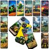 Farm Vehicle Tractor Silicone Cover for Apple iPhone 17 Pro XS Max Air XR 6 Plus X 5 + SE 2022 SE2 6+ Coque Phone Case