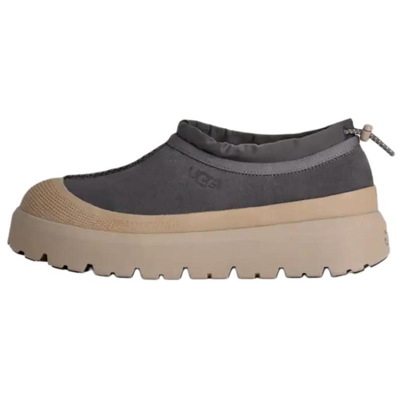 UGG Tasman Weather Hybrid Waterproof Low top Casual Shoes Unisex Gray Brown Sneakers 1144096-OBB 43