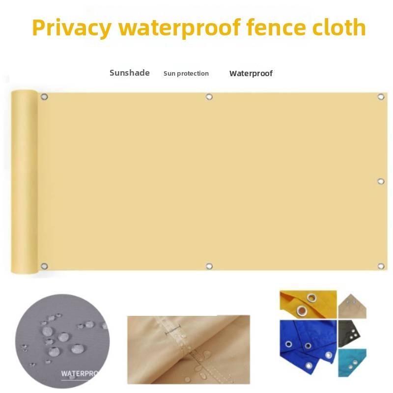 Balkon Oxford Sichtschutz Wasserdicht und Sonnenschutz Tuch Sichtschutzzaun Tägliche Nutzung