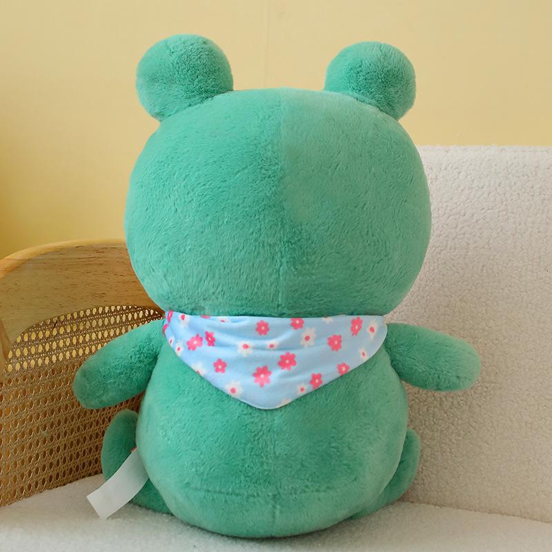 And Soft Cuddly Green Frog Plush Toy With Pp Cotton Creative Funny Option Gift