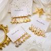 6Pcs Boho Starfish Shell Scallop Earring Set For Women Imitation Pearl Metal Geometric Earring Beach Party Versatile Jewelry
