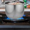 Stainless Steel Soup Pot for Cooking -, Easy to Clean, and Healthy Cookware for Family Kitchen Use