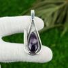 Star Amethyst Gemstone Sterling Silver Trendy Anniversary Daughter Bezel Pendant