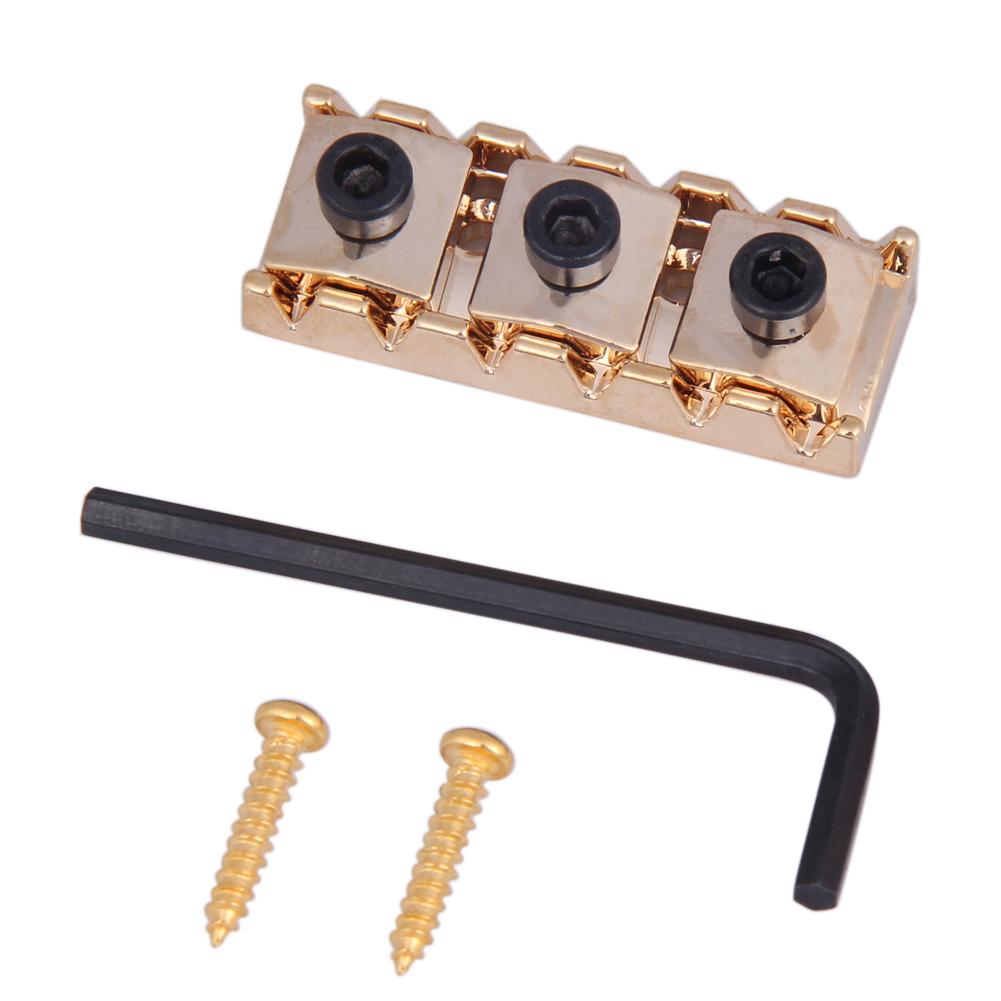 Electric Guitar String Locking Nut 42.5mm Chord Electric Guitar String Locking Nut Fixing Lock Replacement Guitar Accessories