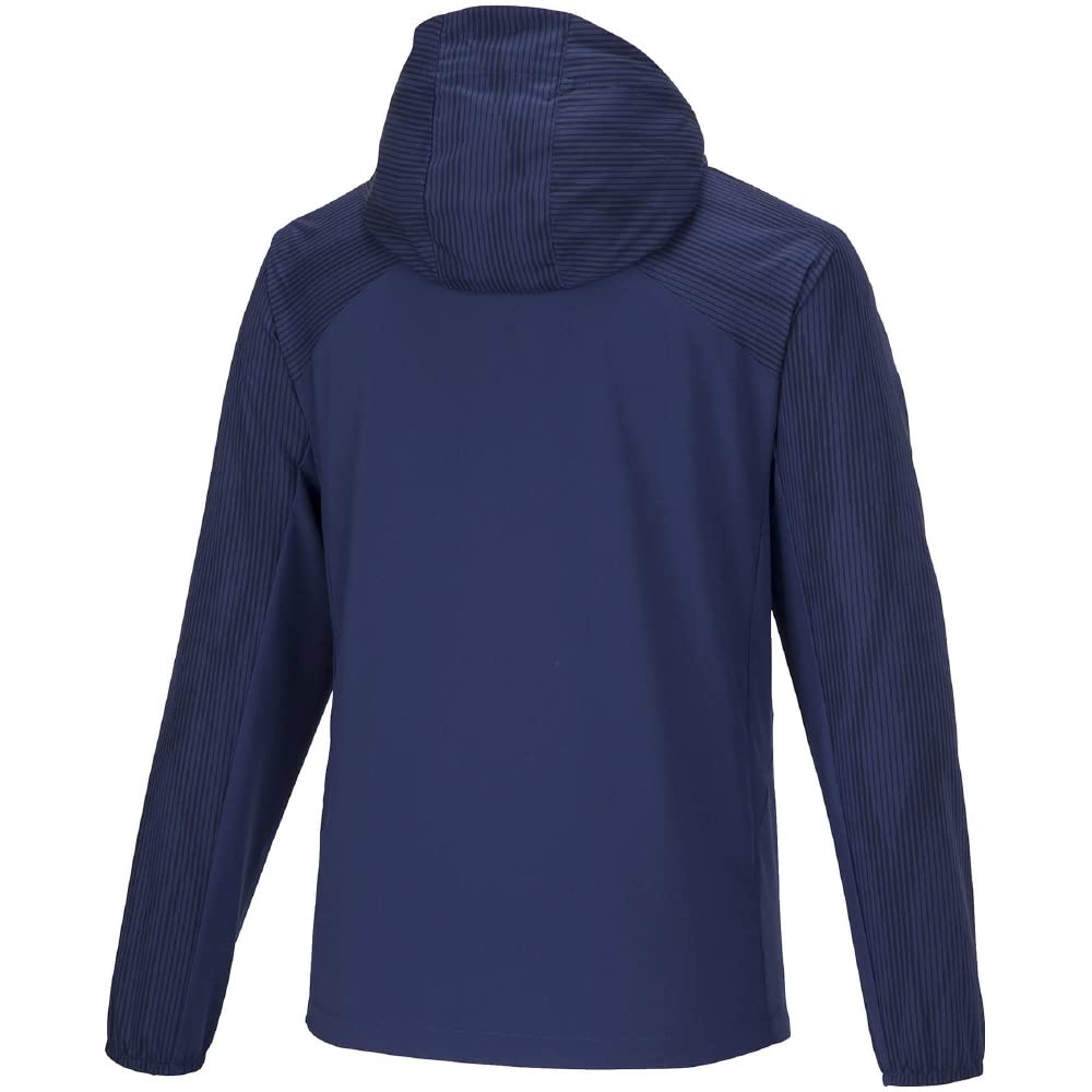 Training Wear Cross Hoodie Jacket Sweat Absorbent Quick Drying 32MCA010 Estate Blue M [Mizuno] Men's