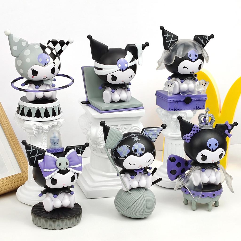 Kuromi Night Tale Pvc Collectible Figurine Set For Kids And Collectors