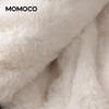 MOMOCO Boys' Fleece-Lined PU Leather Jacket