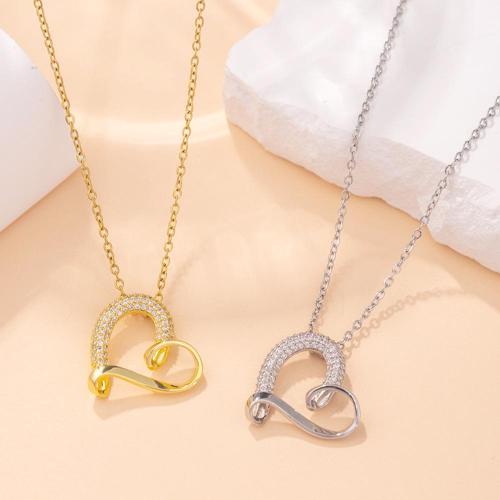 Creative European-American Style Titanium Cross Necklace