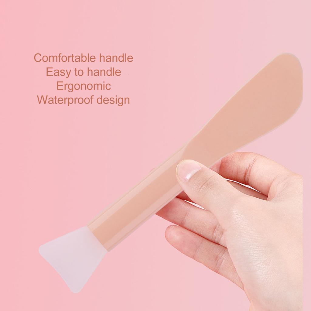 5pcs Mask Brush Double Head Silicone Facial Mask Applicator for Body Lotion DIY Make Up