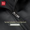 HODOO Men's First Layer Sheepskin Leather Jacket