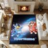 Bluey 14 Customized Name Floor Mat Design for Dining Room Entryway Outdoor Dormitory Anti-slip Rug Decorate Offices Perfect Gift for Friends & Family