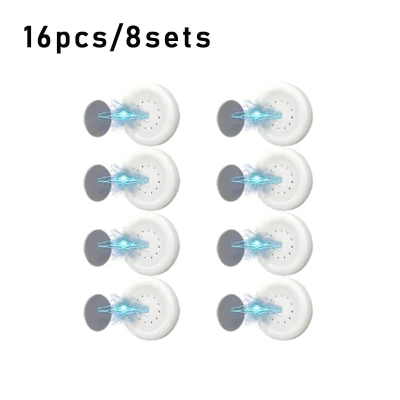 Cârlig magnetic simplu, alb, puternic, pentru suporturi de perete pentru casă, magnet cu telecomandă, birou, cârlig de organizare a cheilor anti-pierdere