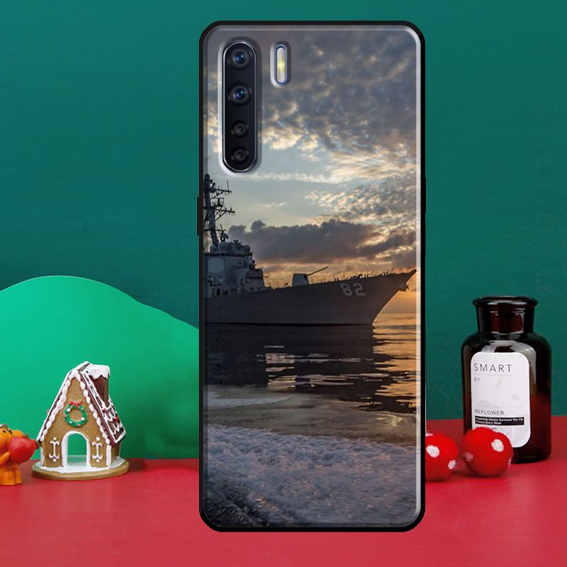 

Военно-морской корабль Чехол для телефона OPPO A15 A83 A91 A93 A1K A3S A5S A52 A72 A54 A74 A94 A31 A5 A9 A53S 2020 OPPO Reno5 Lite