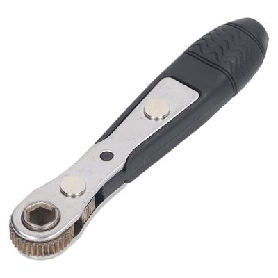 1/4in Household Single Head Mini Ratchet Wrench Portable Miniature Ratchet Screwdriver
