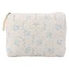 Women Large Capacity Quilted Checkered Makeup Bag Portable Cosmetic Storage Bag Skincare Pouch Lightweight Lady Makeup Bag Purse