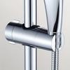 Evrensel Duş Başlığı Tutucu Ayarlanabilir 18~25mm ABS Krom Duş Rayı Tutucu Banyo Aksesuarları Duş Montaj Braketleri