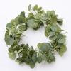 2M Artificial Eucalyptus Garland Fake Ivy Vines Greenery Rattan Plants Wreath for Wall Room Garden Wedding Decoration 49 Heads