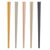 Colorful Octagonal Alloy Chopsticks, Rust-proof Anti-mold, 5 Pairs