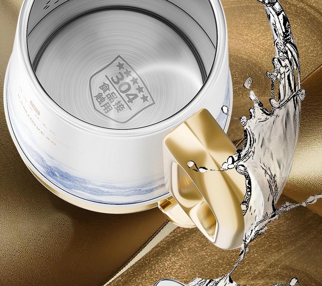 Jin Zao Forbidden City Palace Edition Electric Kettle for Home & Office Tea Making - Special Gift