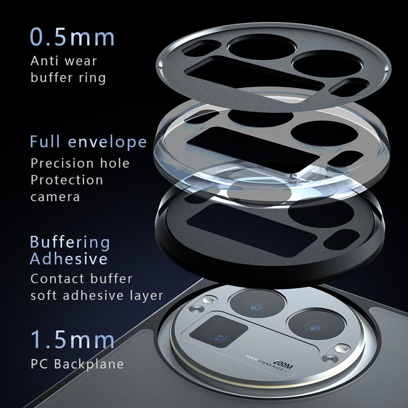 For Realme GT 8 Pro Case Shockproof Frosted Skin Feel Matte PC+TPU Anti-fingerprint Transparent Cover For Realme GT 8 Pro