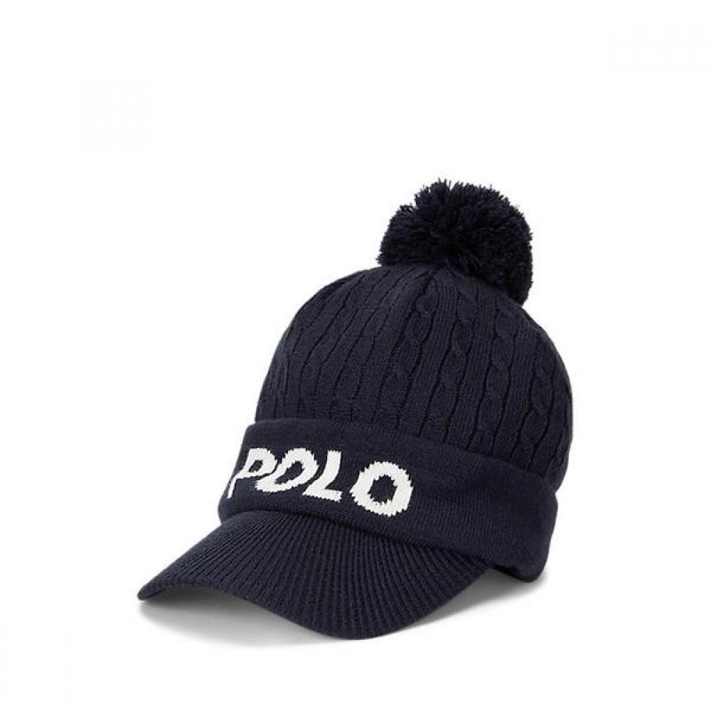 

Polo Golf Men S Logo Cable Knit Pompom Cap mapghgS0j420036410 ONE