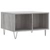  Coffee Table, Grey Sonoma Oak 60x50x36.5 Cm, Wood-based