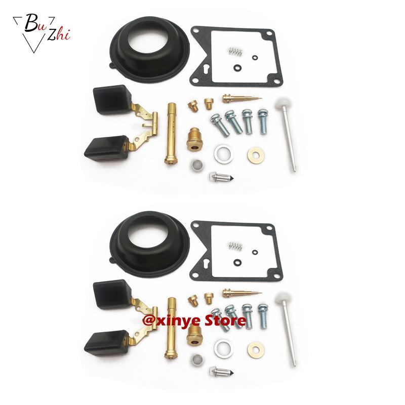 Motorcycle carburetor plunger vacuum diaphragm float needle gasket part for Yamaha Virago 750 XV750 1981-1983 XV 750