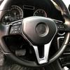 Ruili51 1 for Mercedes Benz A B C E Cla Cls Gla Glk Class W176 W246 W204 W207 Steering Wheel Frame Trim Cover ABS Car