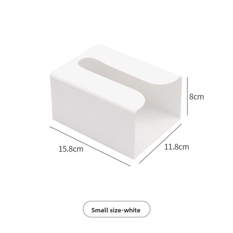 Коробка для хранения влажных салфеток, Настенная коробка для хранения без перфорации для ванной комнаты, Коробка для туалетной бумаги, Коробка для салфеток, Коробка для влажных салфеток Small
