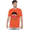 Sesame Street Ernie Full Face T-Shirt S-4XL Orange