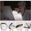 LED Neck Reading Lights Rechargeable Flexible Reading Lamp Bendable Adjustable Portable Hanging Book Light For Camping Lighting