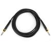 Guitar Cable Black Injection Head Cord Electric Instrument Accessories for Bass Electric Piano6 Meters