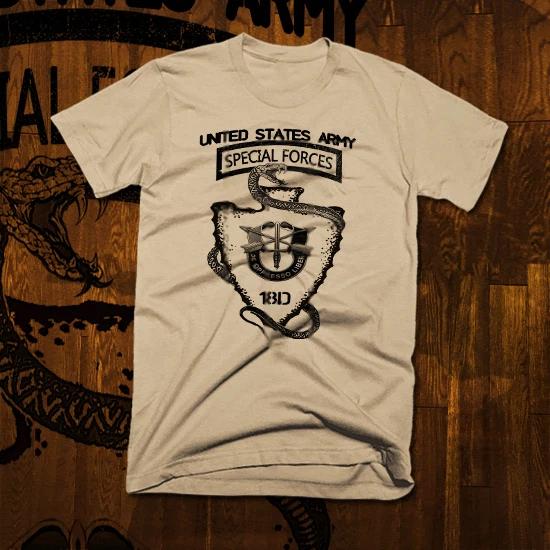 Army Special Forces Ranger T-Shirt Military Sniper Combat Vet, Death new tee 4XL