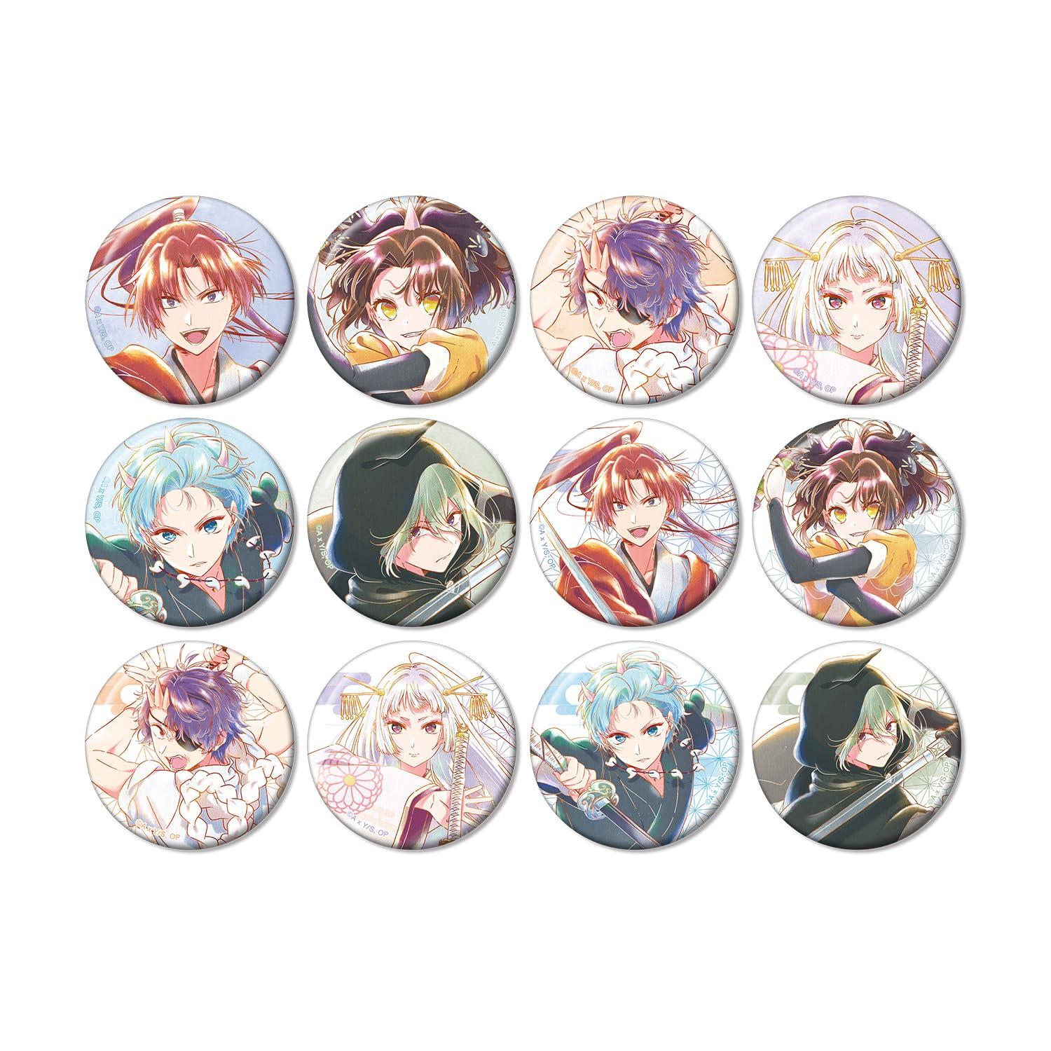 

[Oshi no Ko] [Oshi no Ko] Trading Ani Art aqua label 3rd Edition Can Badge Box of 12