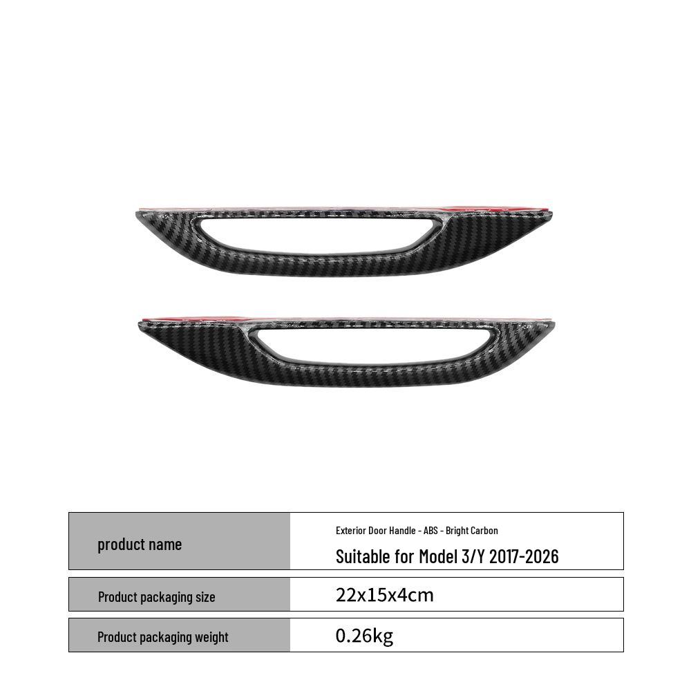 Anti-freeze Portable Exterior Trim for Tesla Model Y/3 Door Handle