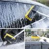 Long Reach Car Wash Brush with Water Sprayer Design And Telescoping Handle For Car, SUV, Truck Easy Cleaning