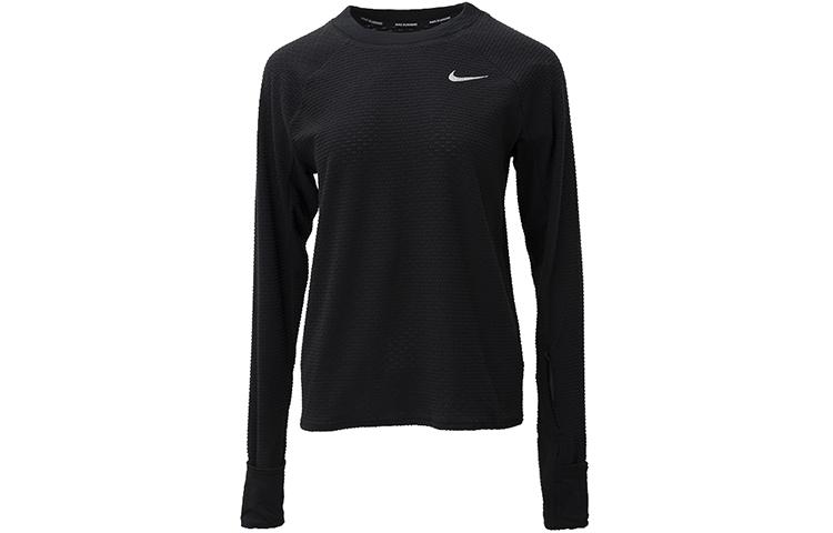 

Nike Sweatshirts Women s Black Crew Neck Moderate Regular CU3262-010 XL