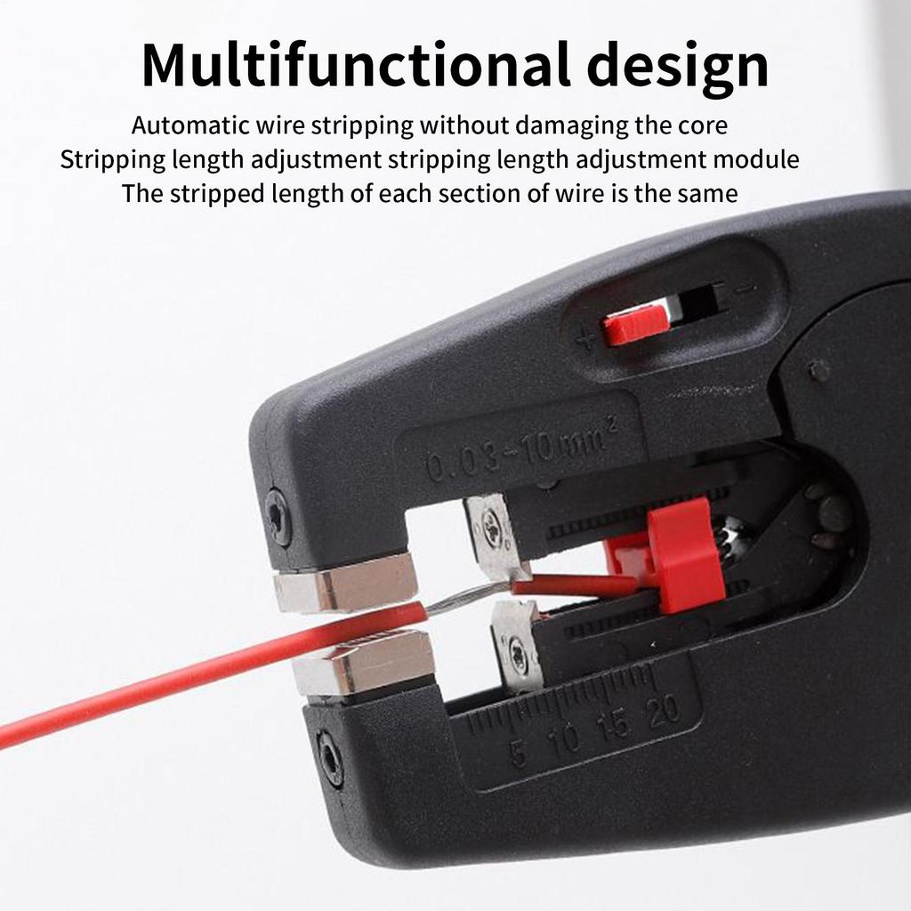 Electrical Wire Stripper Manual Cable Cutter Wire Stripping Tool Cable Wire Stripper Cutter Crimper Wire Stripper Tool