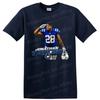 Jonathan Taylor Indianapolis Colts Running Back Football T Shirt Player Tee