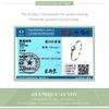 WOSTU 925 Sterling Silver Romantic Shining Shell Bead Star Ring for Women Fine Jewelry Gift