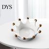 Display Plate Crown Jewelry Tray Anti-scratch Exquisite Workmanship Decorative Ring Earrings for Bedroom