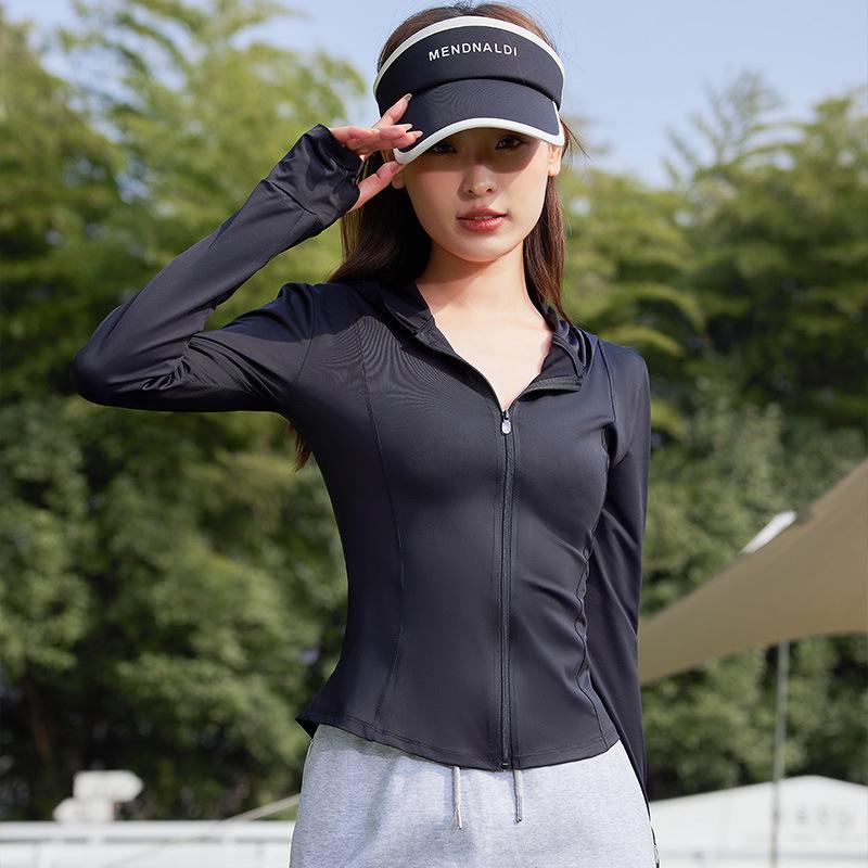 Women's Ultra-Light UPF50+ Sun Protective Slimming Yoga Jacket (Ice Silk, Breathable, Anti-UV, 2025 Edition)