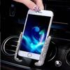 Car Phone Holder Diamond Crystal Car Air Vent Mount Clip Mobile Phone Holder Stand In Auto Bracket Interior Accessories
