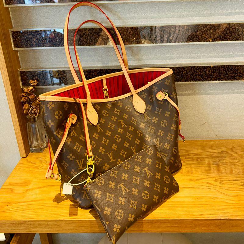 

2025 Новая сумка-тоут большой вместимости из Гонконга, женская сумка из натуральной кожи LV11, сумка для покупок, сумки разных размеров, на плечо, портативная, большая сумка