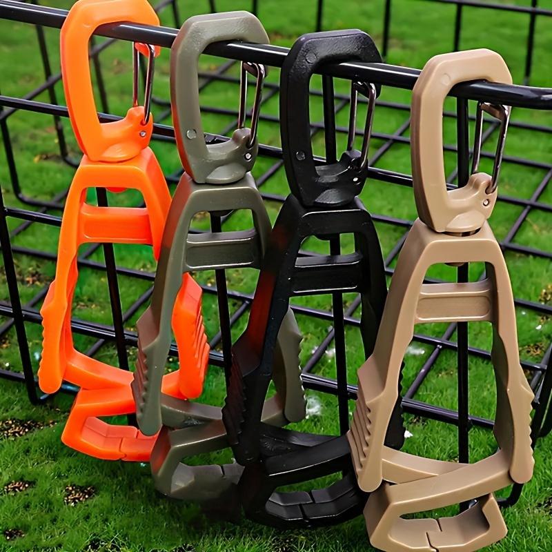 Clip-Aufhänger für Schutzhandschuhe im Freien, Mehrzweck-Halter für Sicherheitsarbeitshandschuhe, Anti-Drop-Handschuh-Gürtelklemme für Arbeiter im Baugewerbe