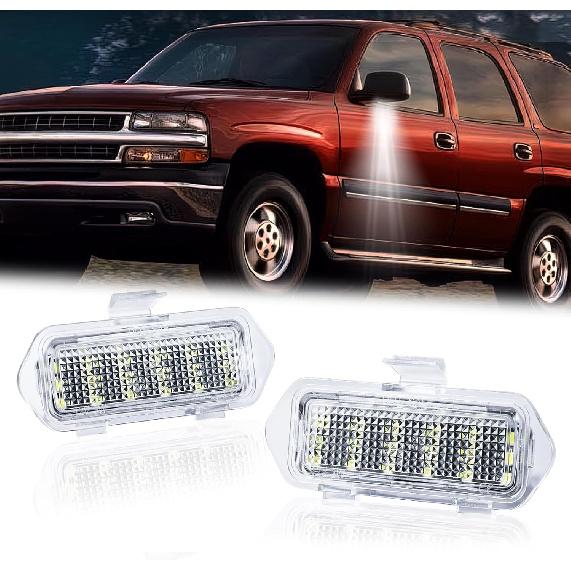 Светодиодные подсветки зеркал для луж для Chevy Silverado 1500 Classic Avalanche 1500 2500 GMC Sierra 1500 Classic Cadillac Escalade/Escalade ESV EXT Yukon XL