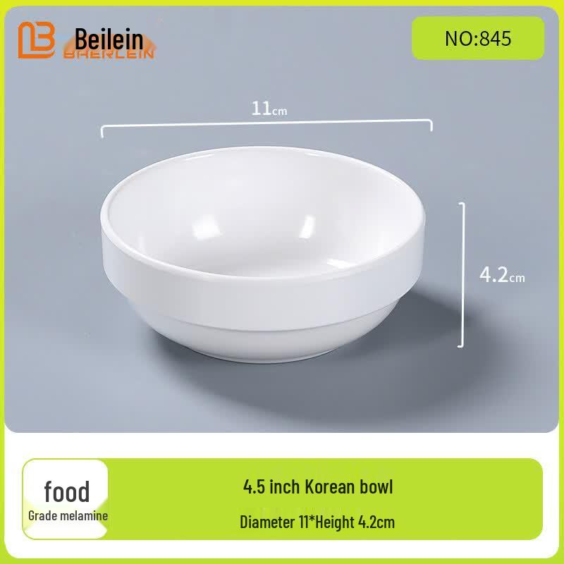 Bellerain White Melamine Multi-purpose Bowls